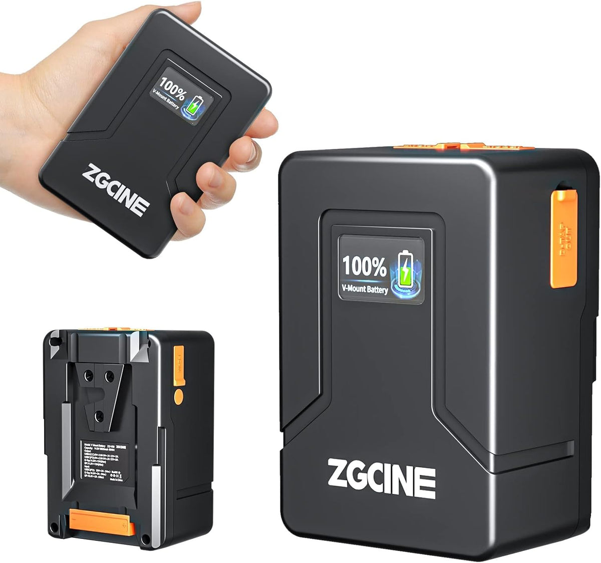 99Wh 14.8V V-Mount Battery with D-TAP USB-C USB-A Output V325