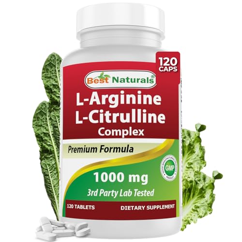 L-Arginine L-Citruline Complex Tablets, 250 Count V19514