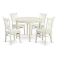 Linen White 5 Piece Dinette Set R675837