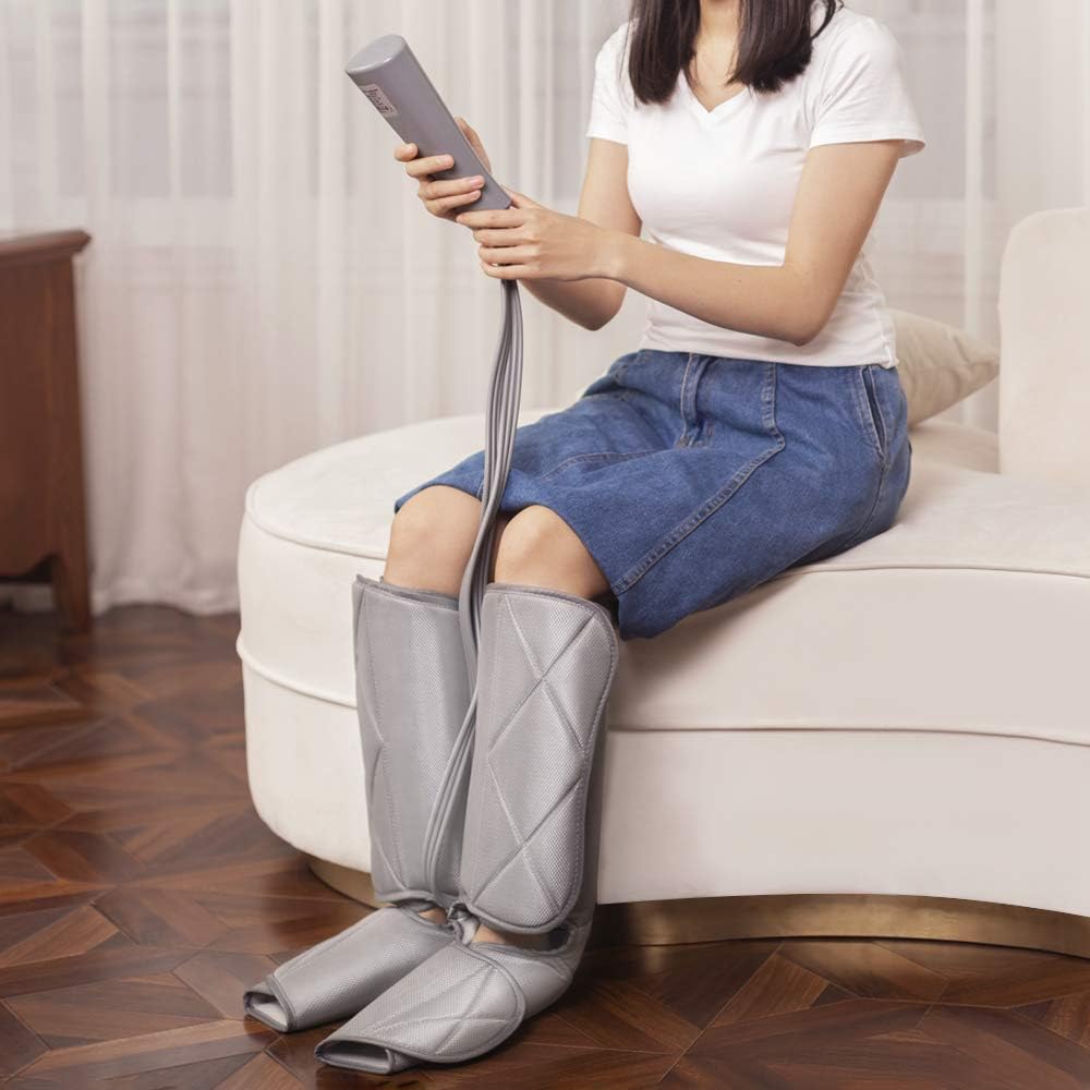 Air Compression Foot and Calf Massage Machine with Heat X638