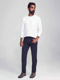 Navy 5-Pocket Pant L1020