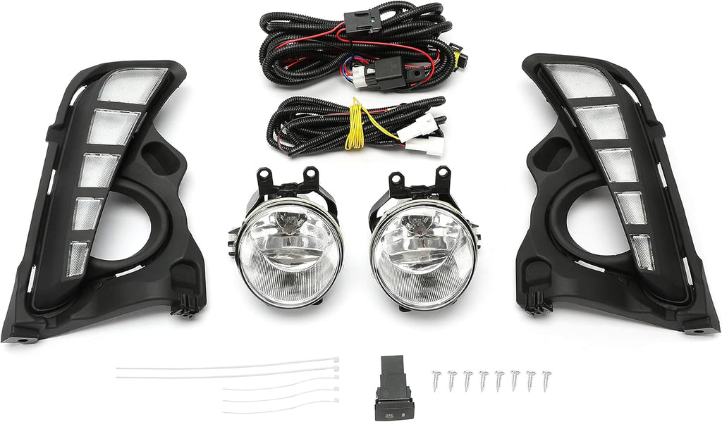 LED Daytime Running Light Fog Lights with Harness Kit S36237