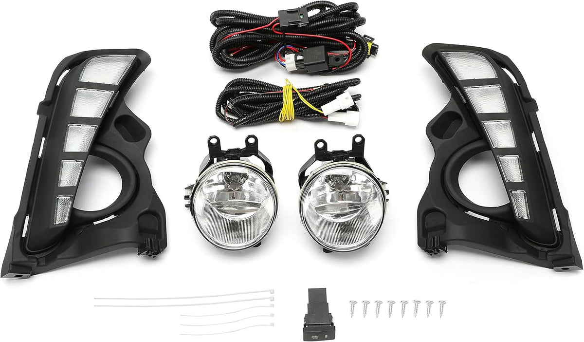 LED Daytime Running Light Fog Lights with Harness Kit S36237