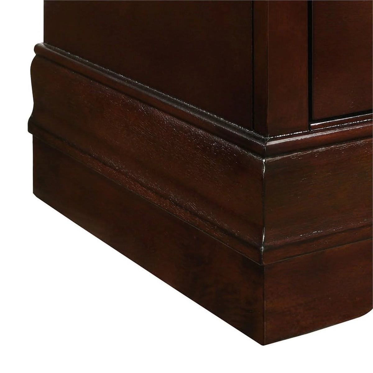 Cherry Wood 6-Drawer Dresser & Mirror P940214