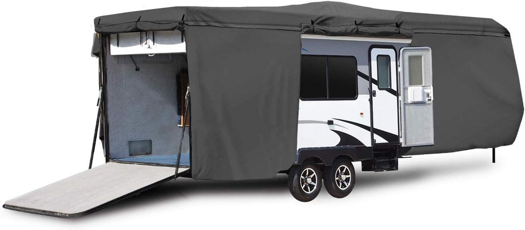 Gray RV Cover for 22'-24' Travel Trailer Camper Q881