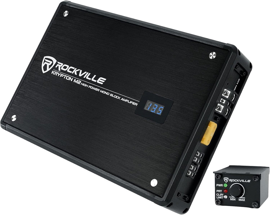 6000w Peak Mono Car Amplifier with Remote A5865