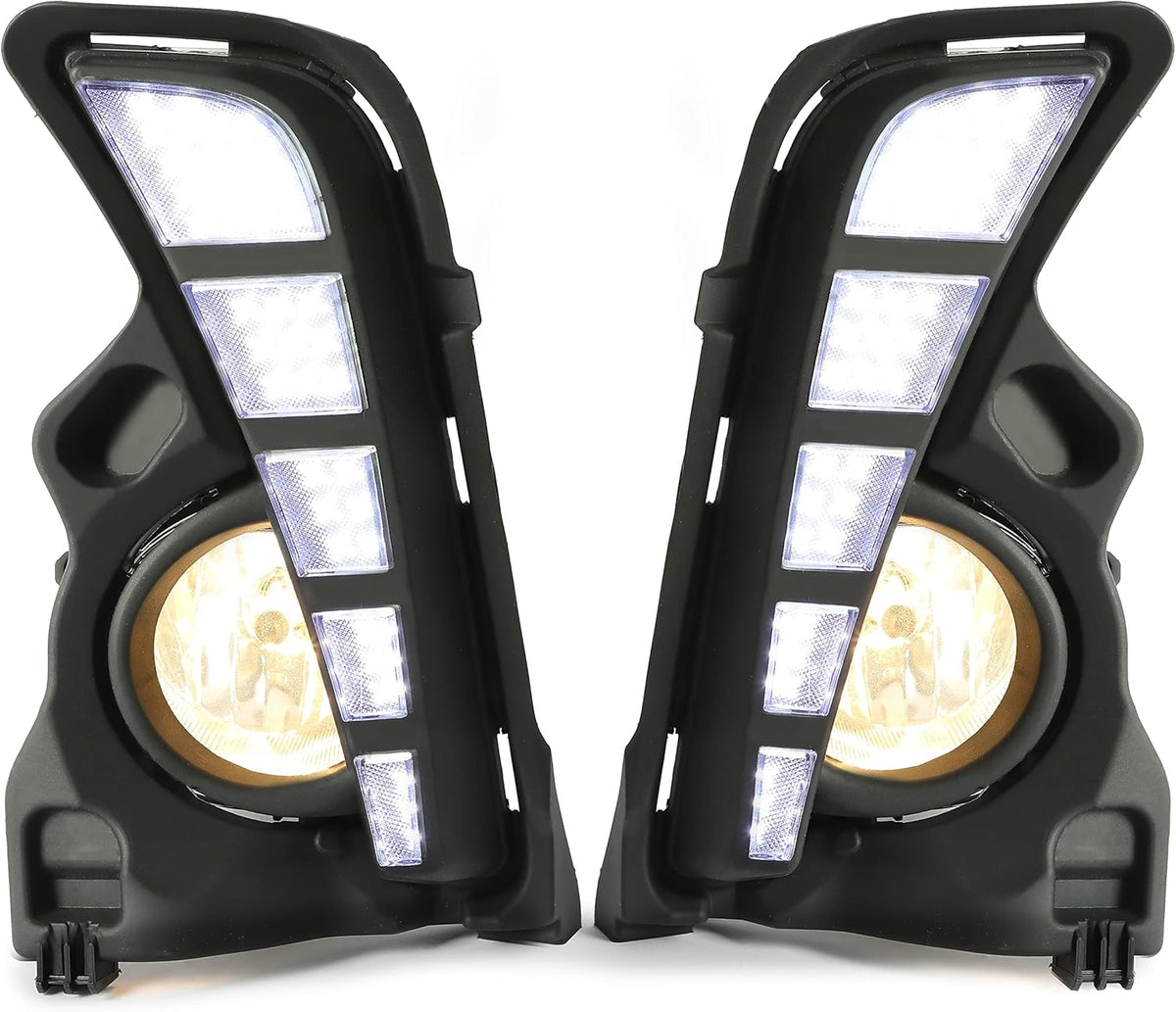 LED Daytime Running Light Fog Lights with Harness Kit S36237