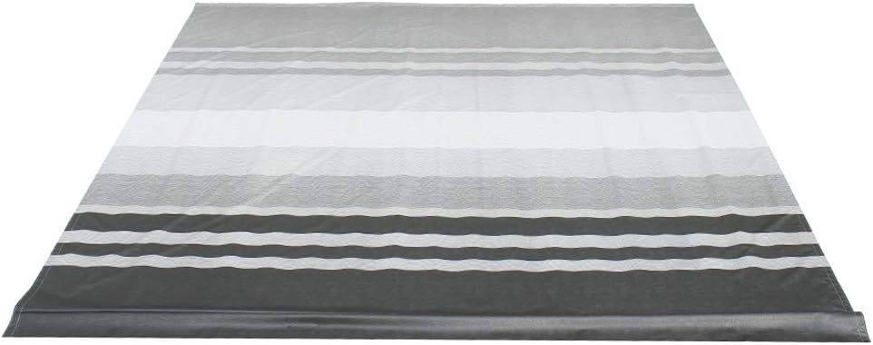 12x8 Feet Polyester RV Awning Fabric Replacement Blue/White Stripes L724006