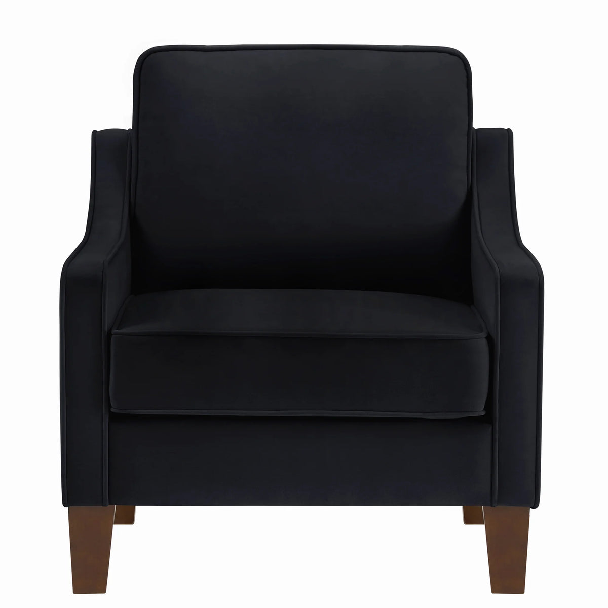 Black Velvet Armchair L83224