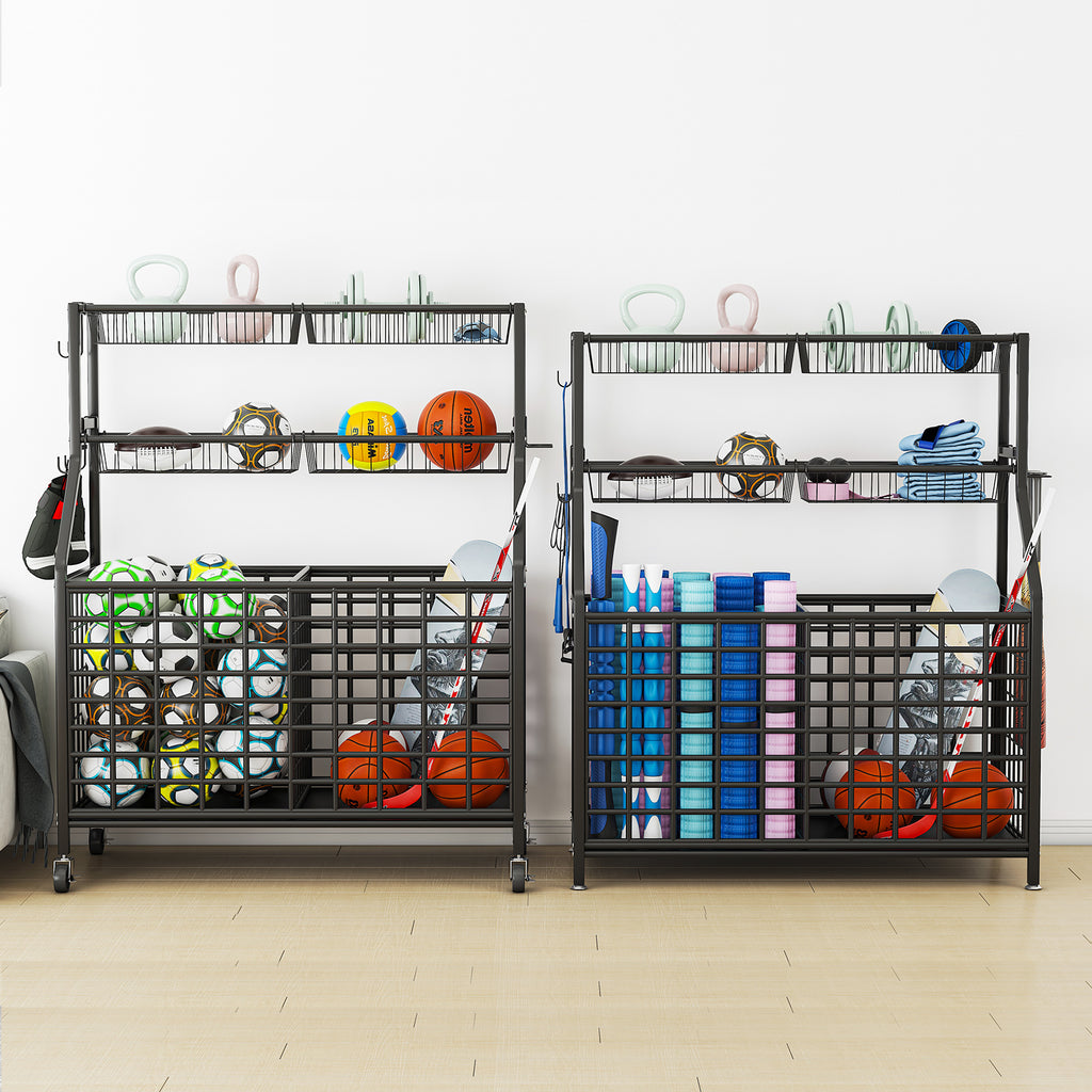 Black Rolling Storage Cart G268