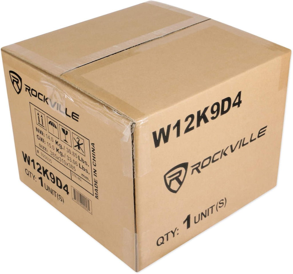 12 8000 Watt Car Subwoofers + Vented Sub Box Enclosure Q112