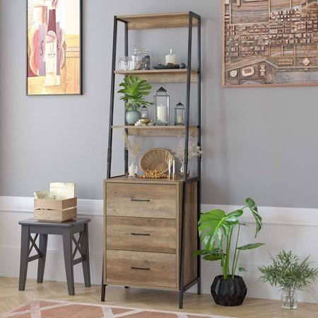 Storage Cabinet with Fabric Drawers W49020