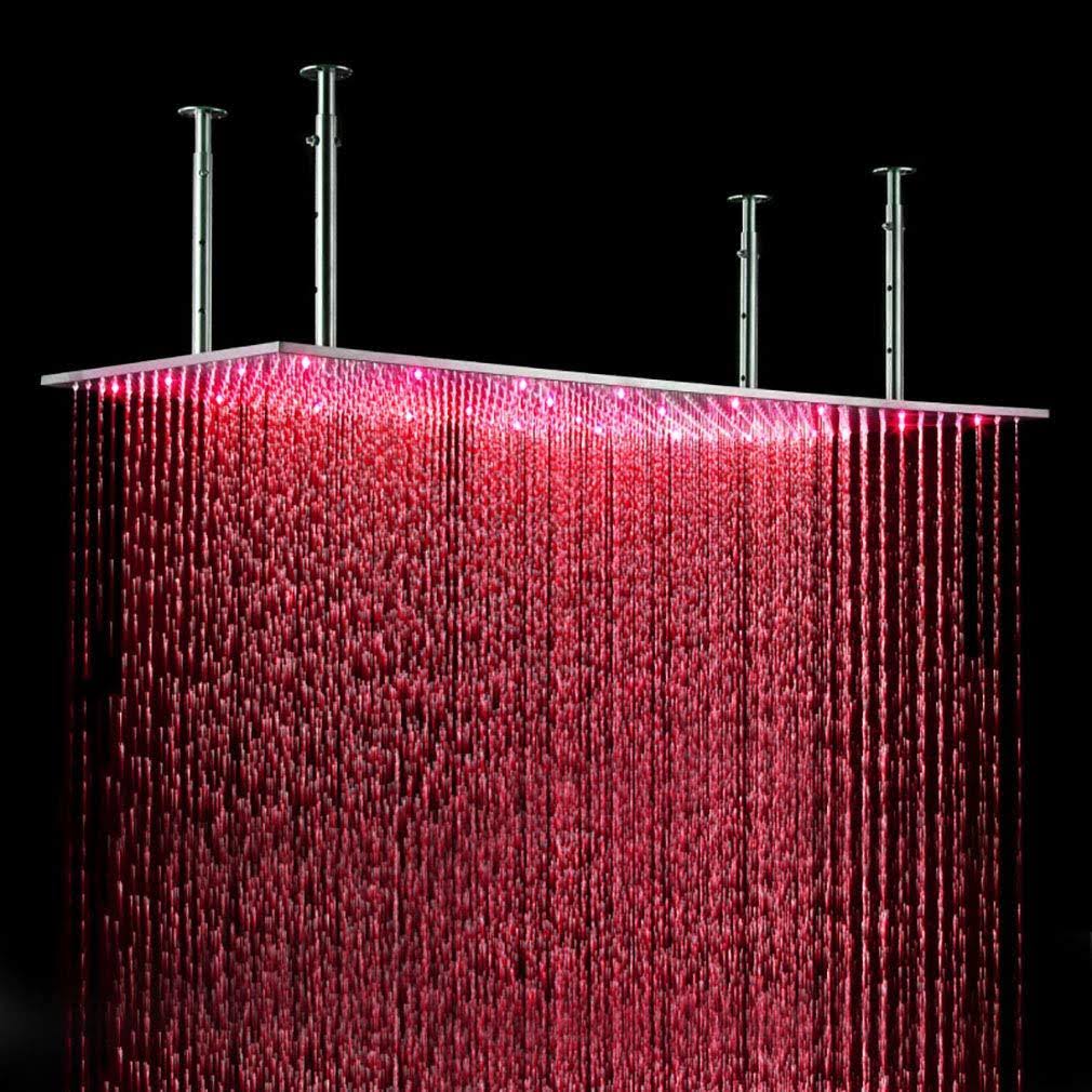 Rainfall LED Shower Set Double-Function Valve Brass Handheld Shower Oil Rubbed Bronze R496763