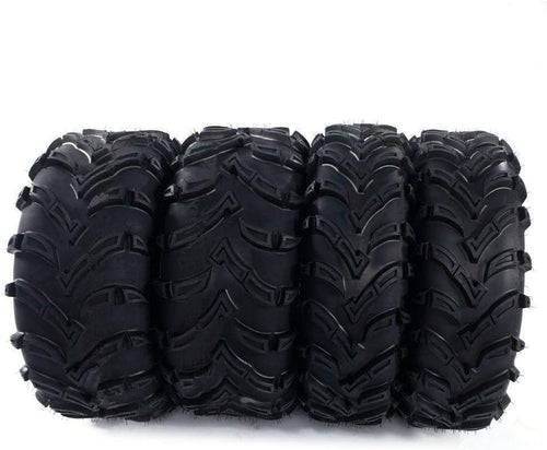 26x9.00-12 Front & 26x11.00-12 Rear 6PLY All Terrain Tubeless Tires Set of 4 G7662
