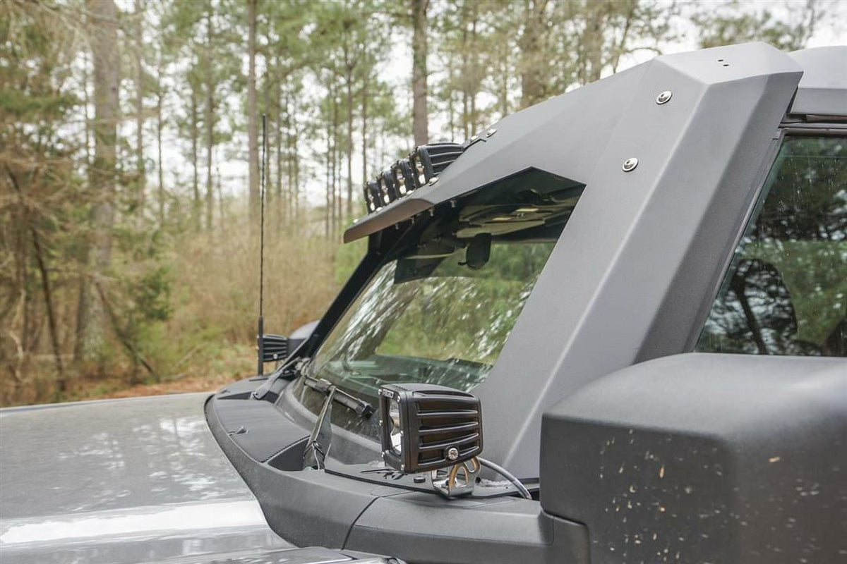 Black ViCowl Windshield Protection for Ford Bronco A4093