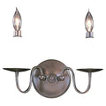 2-Light Sconce Satin Pewter X379