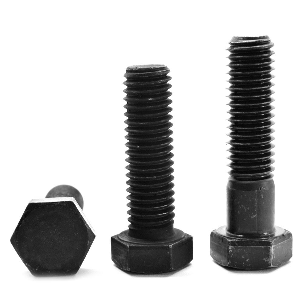 Fine Thread Grade 8 Hex Cap Screw Alloy Steel Black Oxide U65581