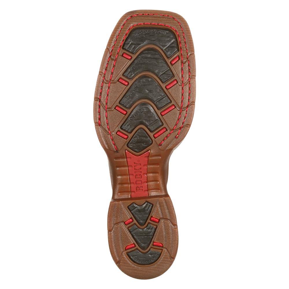 Brown Carbon Fiber Toe Western Boots N77329