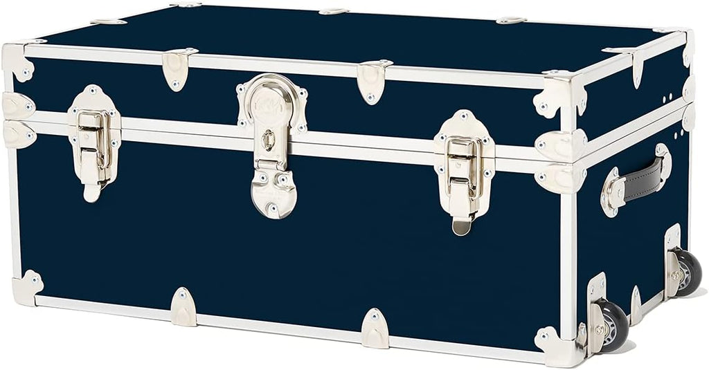 Large Storage Trunk with Mounted Wheels 32x18x14 Slate N58066