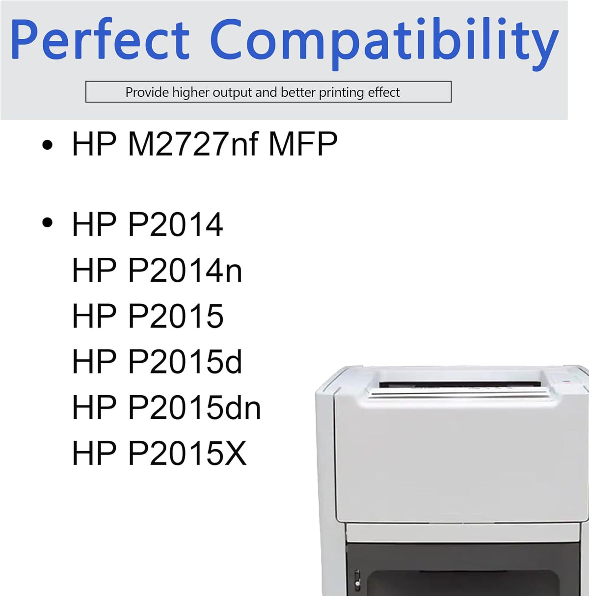 Compatible 53A Toner Cartridge Black 1-Pack L991287