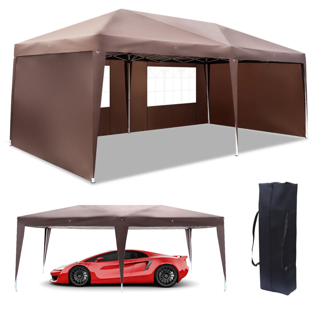 10'x20' Pop Up Canopy Tent with Carry Bag A1294