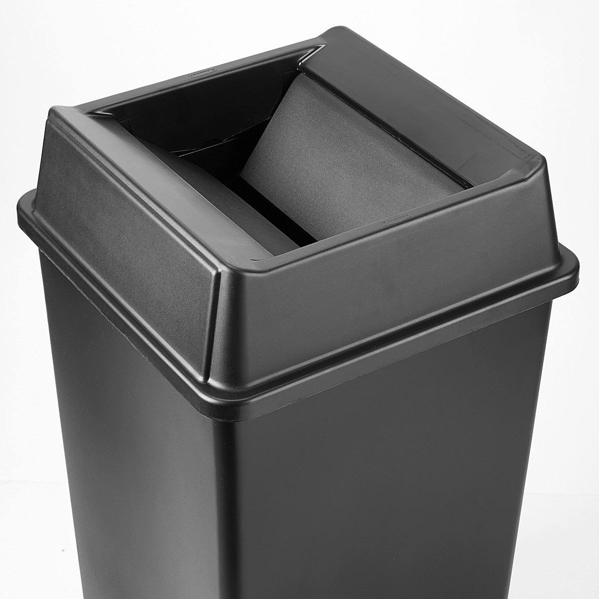 50 Gallon Black Hands-Free Trash Can L283307