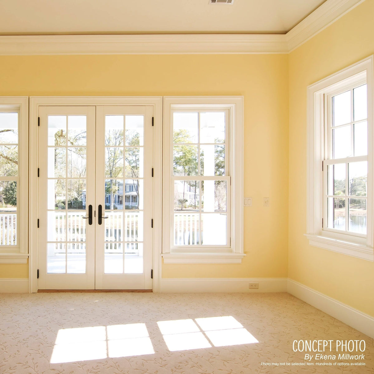Classic Smooth Crown Moulding F552