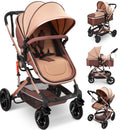 Foldable Reversible Bassinet Baby Stroller V97452