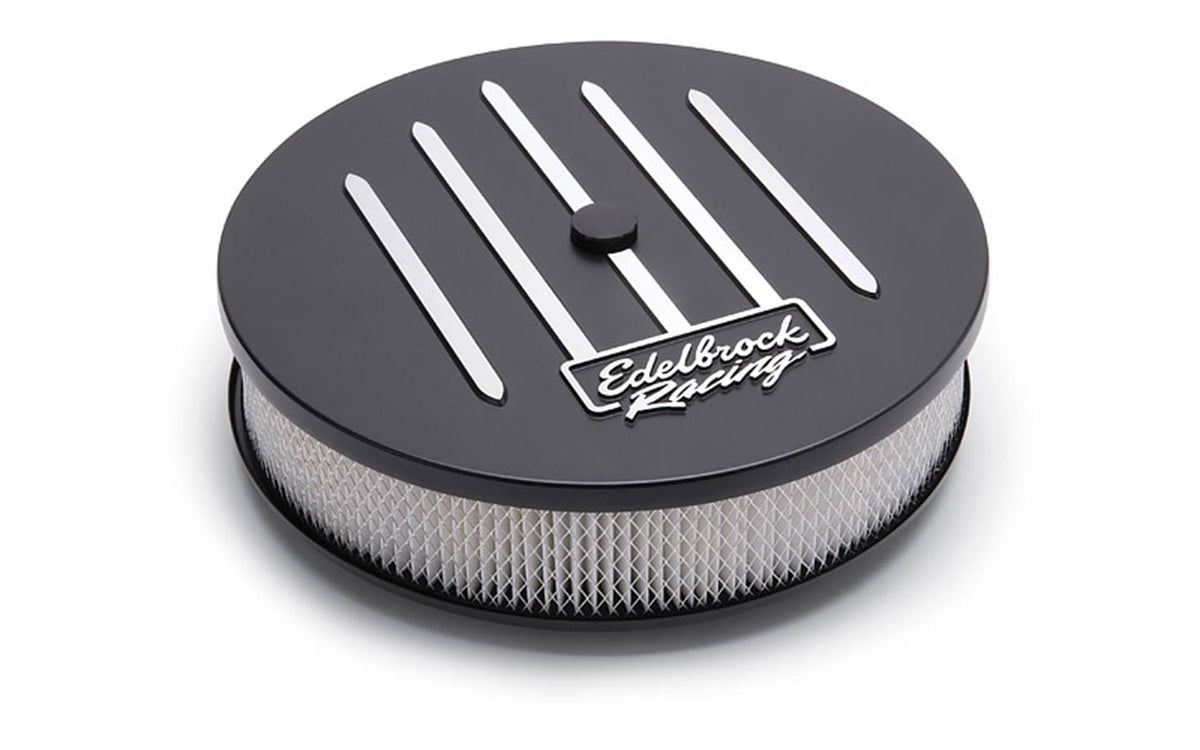 Round Black Air Cleaner and Base J4942