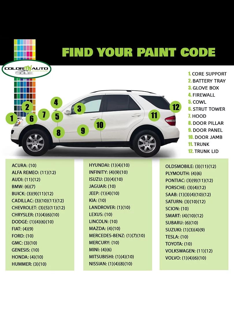 Spruce Green Metallic Aerosol K467911