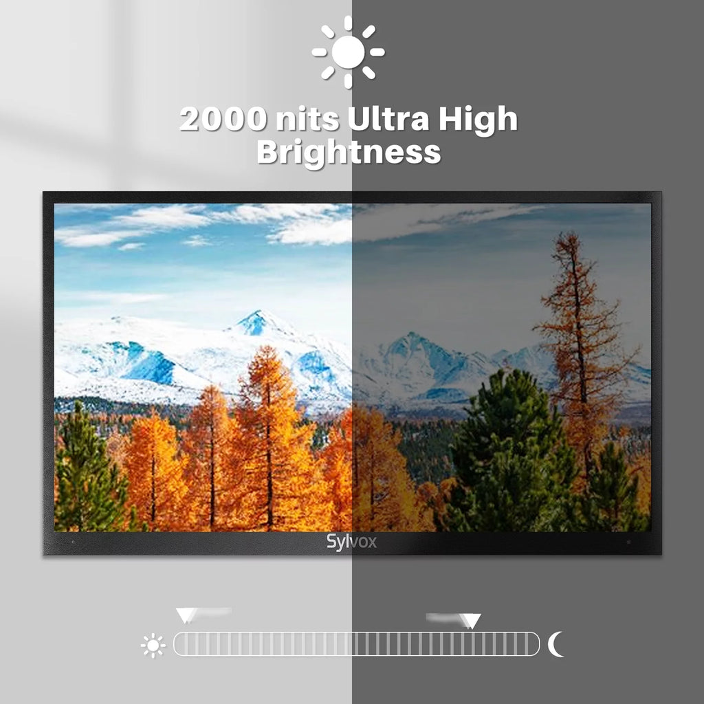 55 inch 2000 Nits 4K UHD IP55 Waterproof Outdoor TV M526