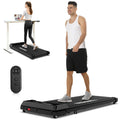 Black Portable Under Desk Treadmill Walking Pad C1197