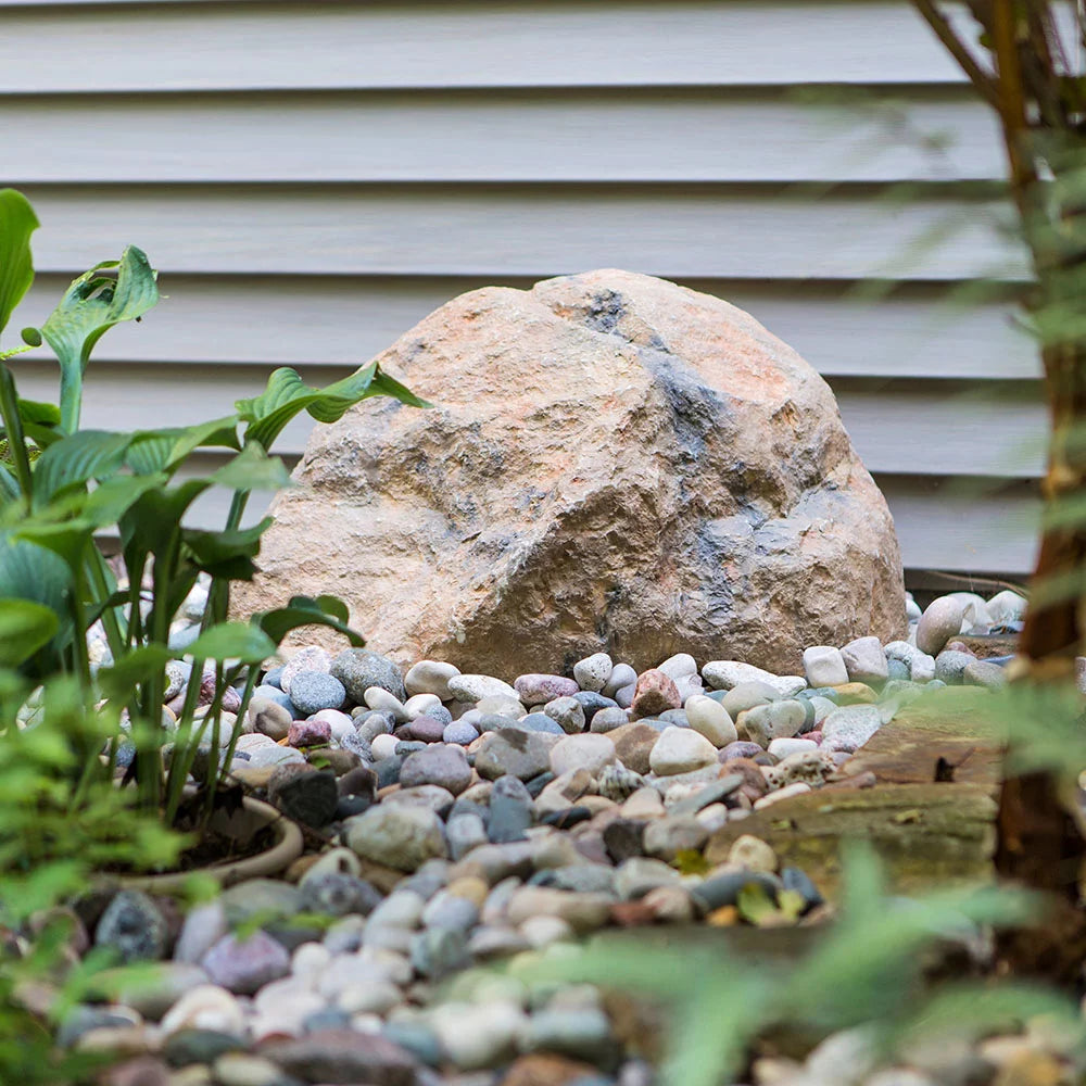 Small Tan Artificial Rock W81992