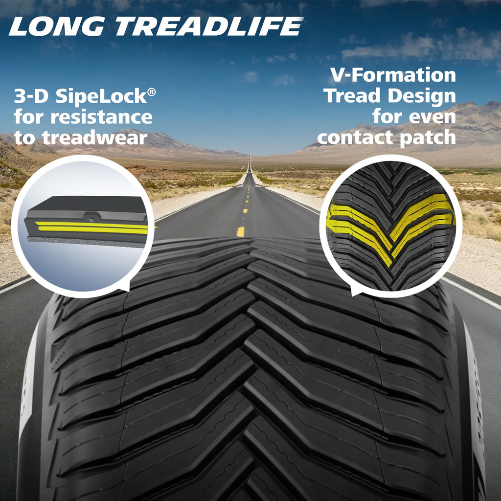 All Weather 245/60R18 109V XL Passenger Tire H4536