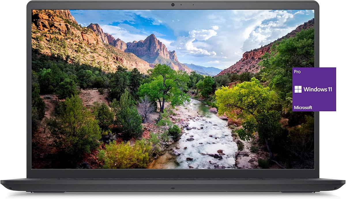 15.6" HD Display Intel Celeron N4020 16GB DDR4 RAM 256GB PCIe SSD Windows 11 Pro Black Laptop E3447