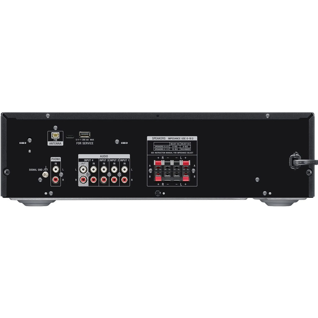 Stereo Receiver with Phono Input and Bluetooth Connectivity V802471