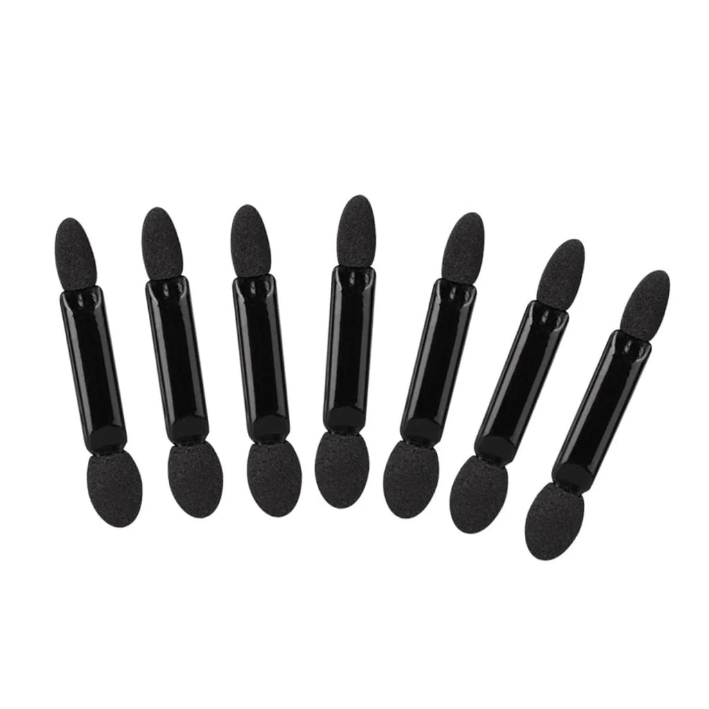 200 Pcs Black Double Head Eyeshadow Brush Set T64448