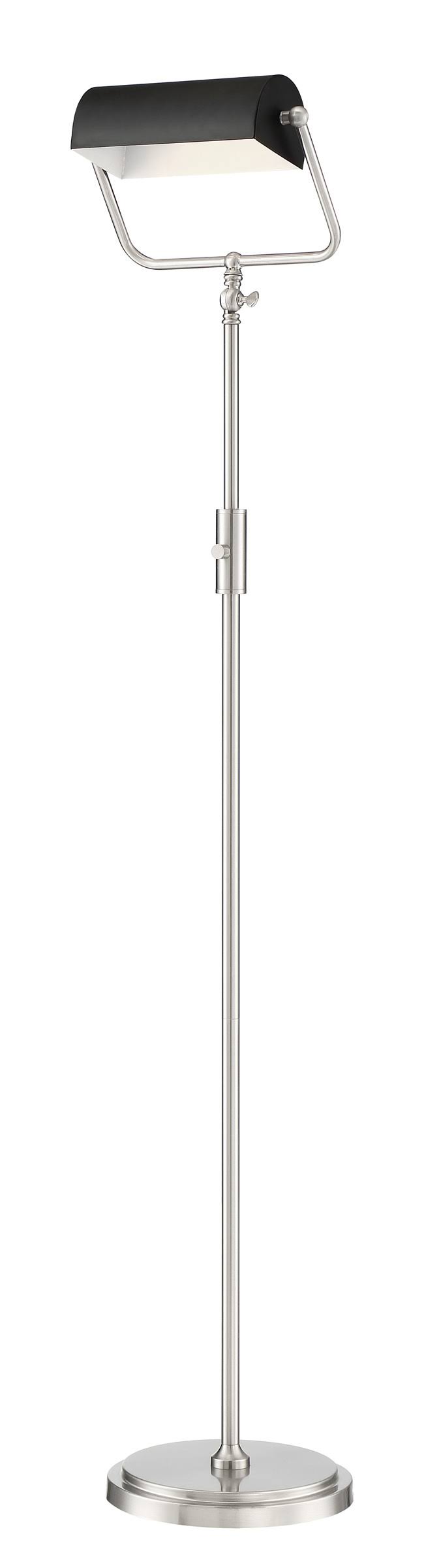 Brushed Nickel LED Floor Lamp S3434