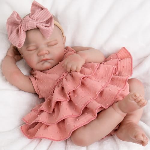 20'' Realistic Vinyl Baby Doll with Outfit Set C63467