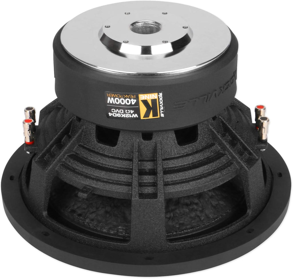 12 8000 Watt Car Subwoofers + Vented Sub Box Enclosure Q112