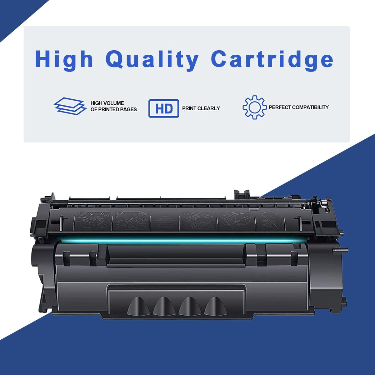 Compatible 53A Toner Cartridge Black 1-Pack L991287