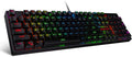 RGB LED Backlit Mechanical Gaming Keyboard 104 Keys Red Switches J48803