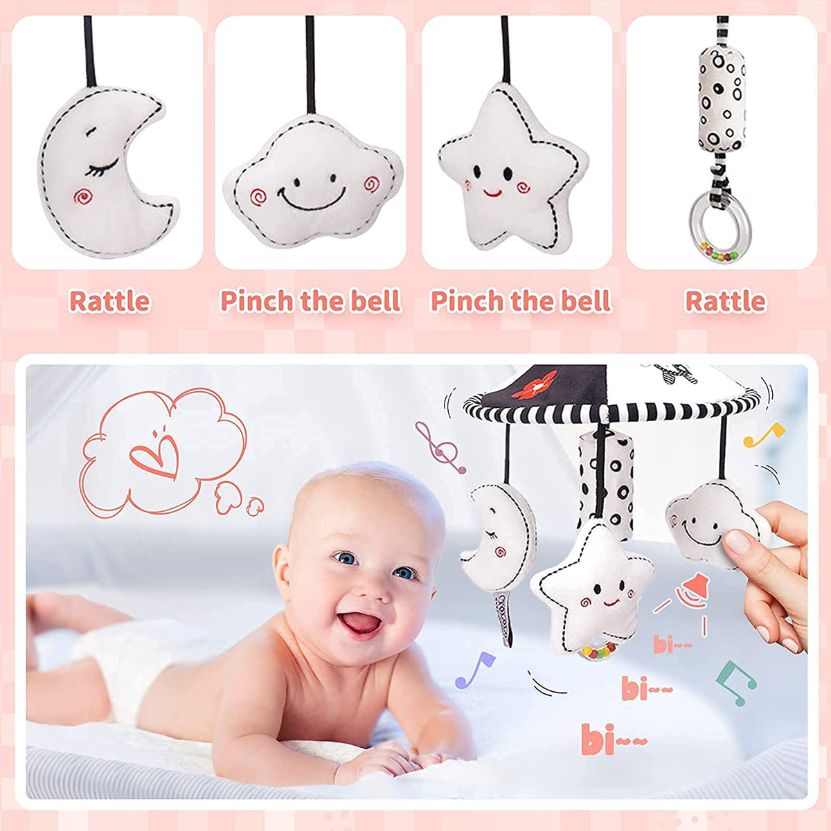 Hanging Baby Toys for Stroller F622225