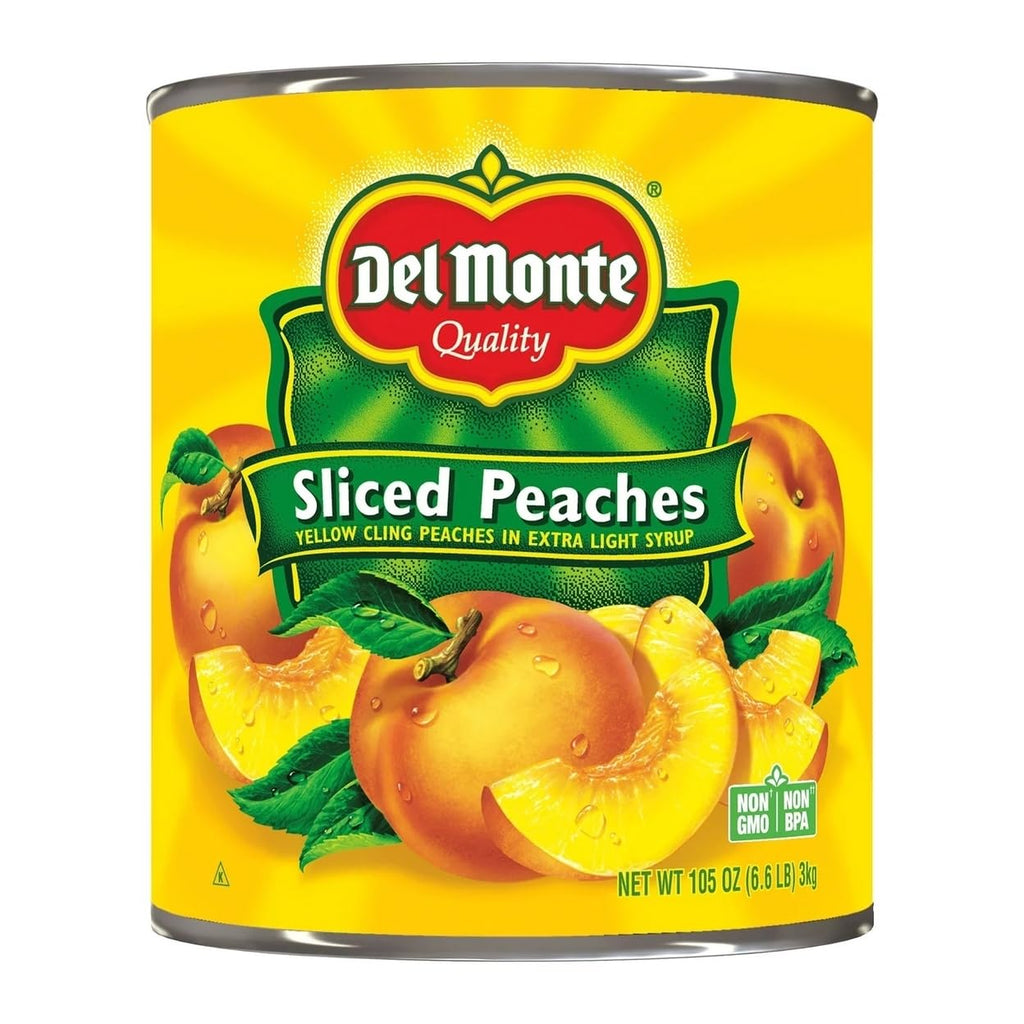 Lite Sliced Peaches In Extra Light Syrup 105 Ounce E265