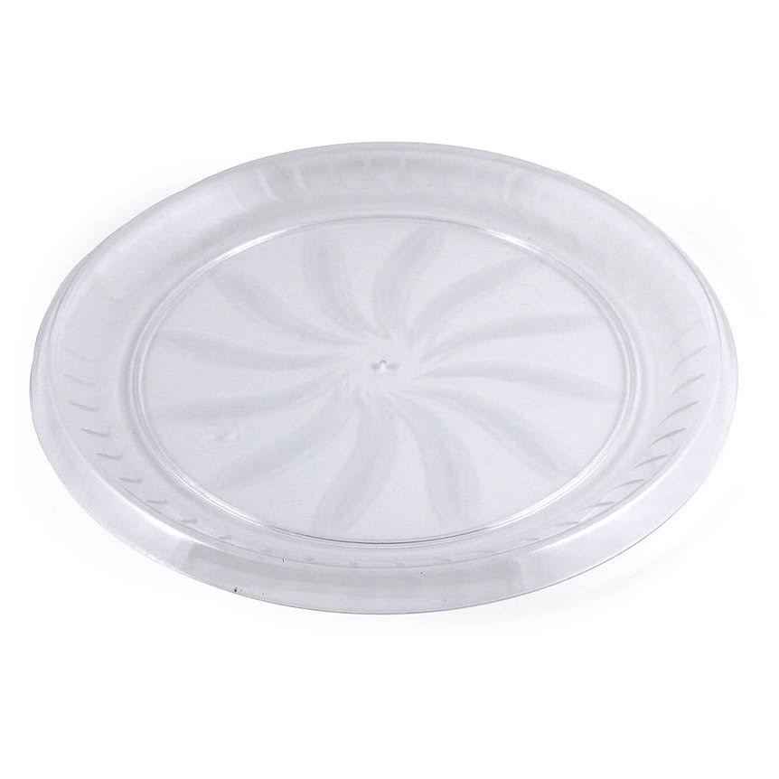 Clear Swirl Tray Case of 18 X303885
