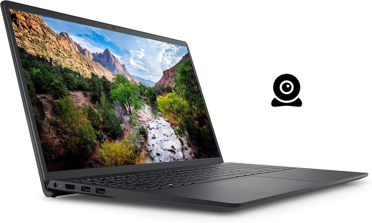 15.6" HD Display Intel Celeron N4020 16GB DDR4 RAM 256GB PCIe SSD Windows 11 Pro Black Laptop E3447