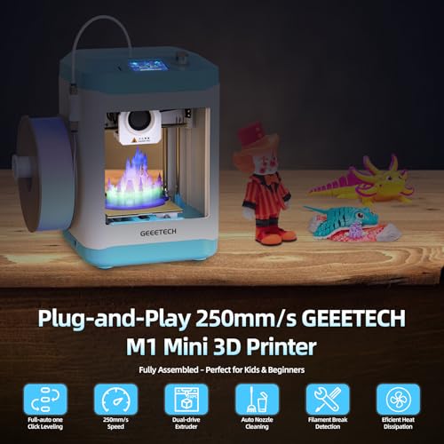 3D Printer, 3.94x4.33x3.94in Print Size S5627