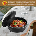 Pre-Seasoned 9-Quart Cast Iron Dutch Oven E9713