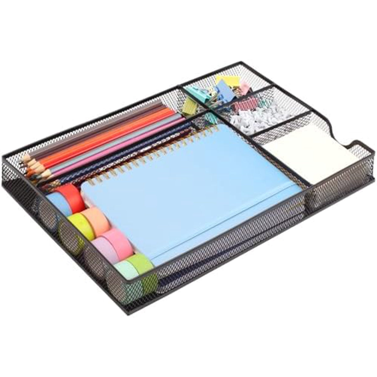 5 Grid Metal Mesh Drawer Organizer I709