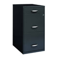 3-Drawer Charcoal File Cabinet A146